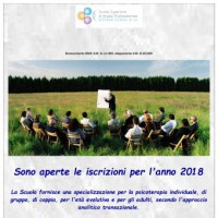 Apertura iscrizioni Corso di Psicoterapia