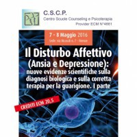Il Disturbo Affettivo (Ansia e Depressione): I parte