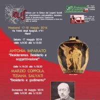 "Desiderantes. Desiderio e soggettivazione" e "Desiderio e godimento"