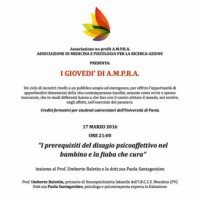 I prerequisiti del disagio psicoaffettivo nel bambino e la fiaba che cura