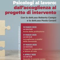 Psicologi al lavoro: dall’accoglienza al progetto di intervento