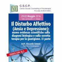 Il Disturbo Affettivo (Ansia e Depressione) - II parte