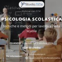 Psicologia scolastica: tecniche e metodi per lavorare nella scuola