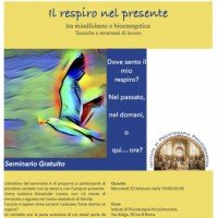 Il respiro nel presente: tra mindfulness e bioenergetica.