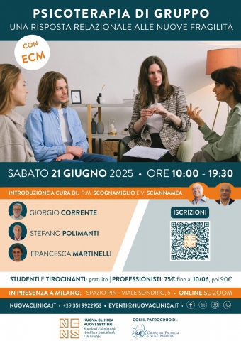 Psicoterapia di gruppo: una risposta relazionale alle nuove fragilità