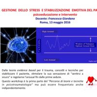 Gestione dello stress e stabilizzazione emotiva del paziente