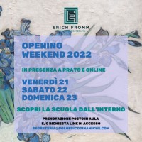 Opening Weekend Scuola di Psicoterapia Erich Fromm