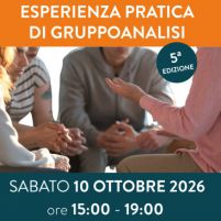 Esperienza pratica di gruppoanalisi