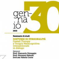 Disturbi di personalità - Gestalt Therapy e  Terapia Metacognitiva Interpersonale in dialogo
