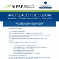 Arcipelago Psicologia: Attualità e prospettive delle professioni psicologiche