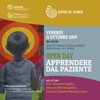Apprendere dal paziente - Open day Scuola COIRAG (Roma)