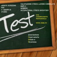Impariamo lo strumento Osi (Occupational Stress Inventory)