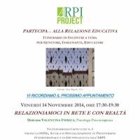 Relazionamoci in rete e con realtà