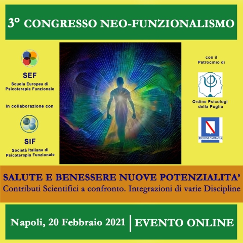 3° Congresso di Psicoterapia del Neo-Funzionalismo Salute e Benessere