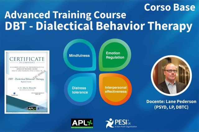 DBT - Dialectical Behavior Therapy (corso base)