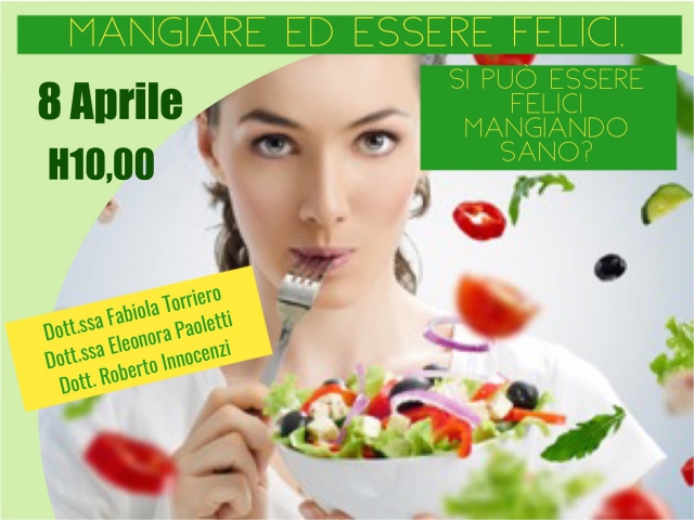 Mangiare ed essere felici. Si può essere felici mangiando sano?