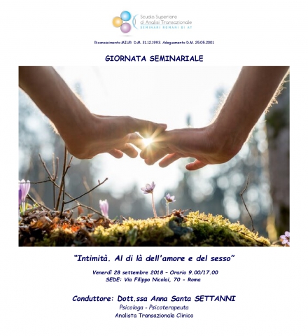 Intimità. Al di là dell'amore e del sesso.