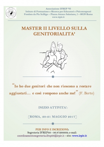 Master II livello sulla Genitorialit&agrave;