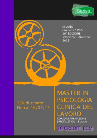 Master in Psicologia Clinica del Lavoro