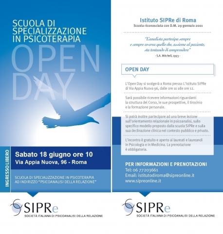 SIPRe OPEN DAY