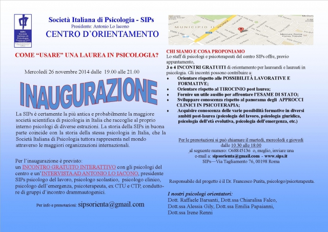 Come "usare" una laurea in psicologia