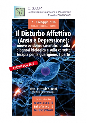 Il Disturbo Affettivo (Ansia e Depressione): I parte