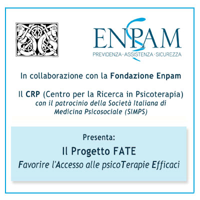 Progetto FATE (Favorire l'Accesso alle psicoTerapie Efficaci)