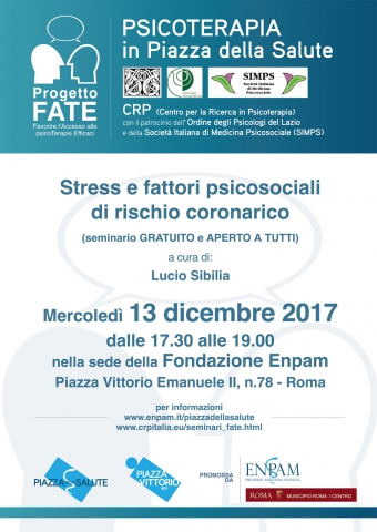 Stress e fattori psicosociali di rischio coronarico