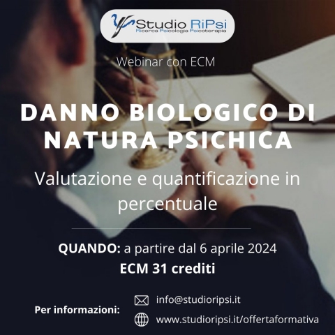Danno biologico di natura psichica