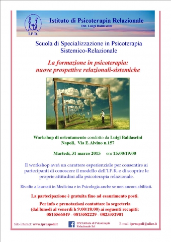 Formazione in psicoterapia: nuove prospettive relazionali-sistemiche