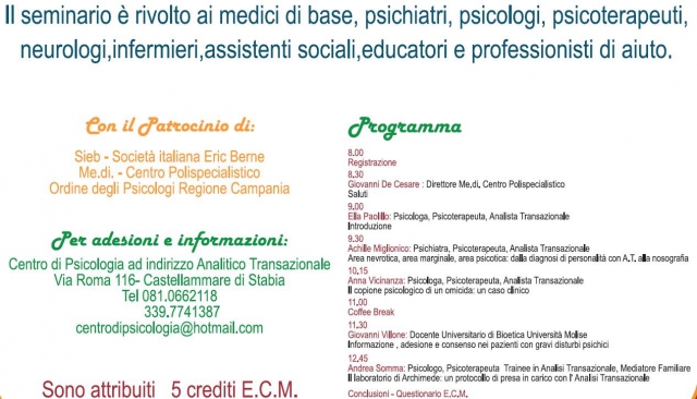 Il tempo che cura la cura del tempo - il recupero delle autonomie possibili nei pazienti con grave disturbo psichico