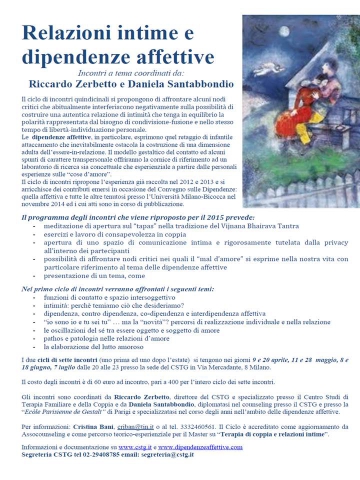 Relazioni intime e dipendenze affettive