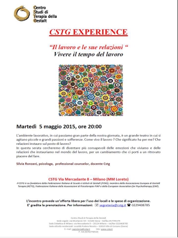 Il lavoro e le sue relazioni