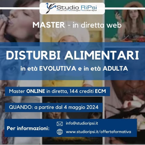 Disturbi alimentari in et&agrave; adulta ed evolutiva