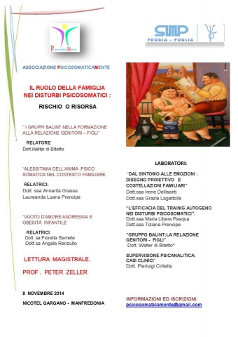 Il ruolo della famiglia nei disturbi psicosomatici: rischio o risorsa