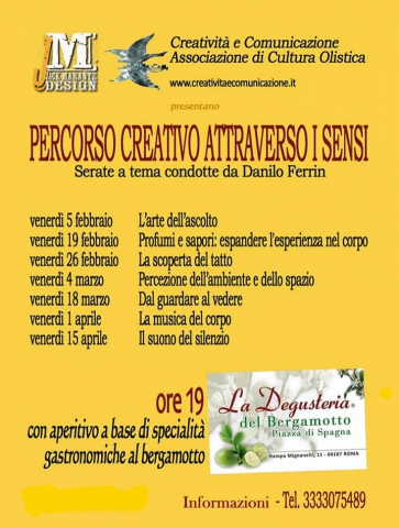 Percorso Creativo Attraverso i Sensi