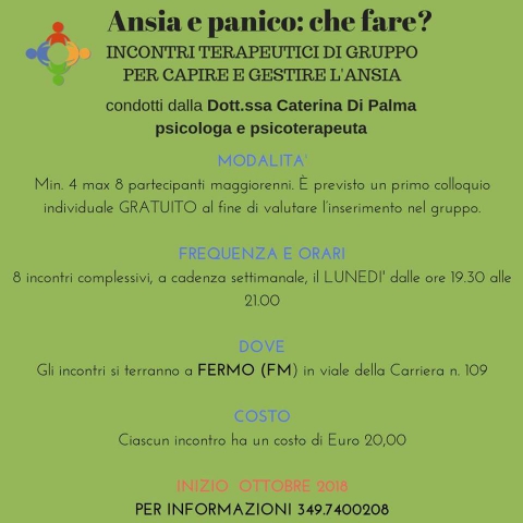 Ansia e panico: che fare?