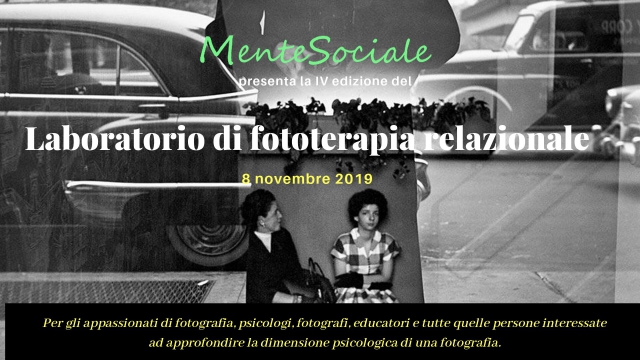Laboratorio di fototerapia relazionale