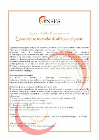 Consulenze Tecniche di Ufficio e di Parte