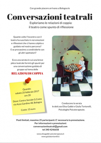 Conversazioni teatrali.