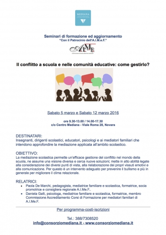 Il conflitto a scuola e nelle comunità educative: come gestirlo?