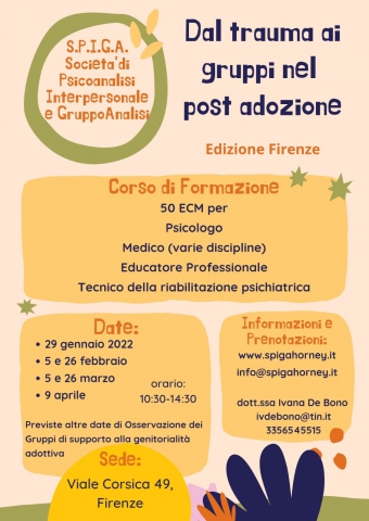 Dal trauma ai gruppi nel post adozione