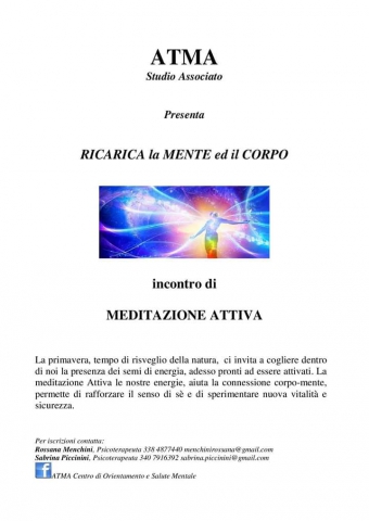 Ricarica la Mente e il Corpo