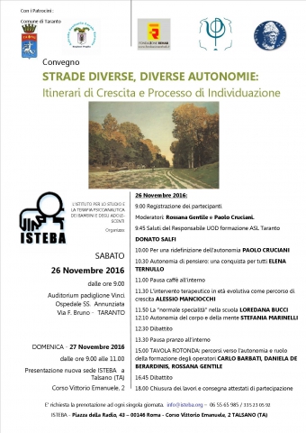 Strade diverse, diverse autonomie