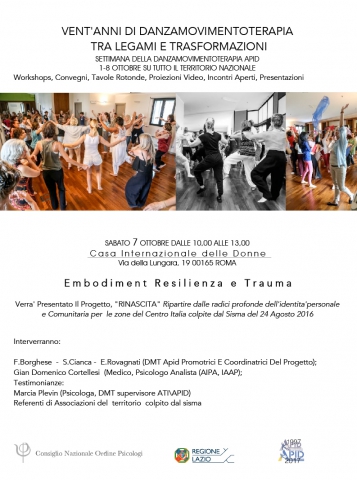 Embodiment Resilienza e Trauma