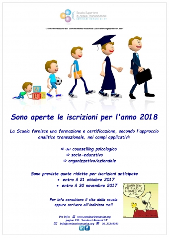 Apertura iscrizioni Master in counseling