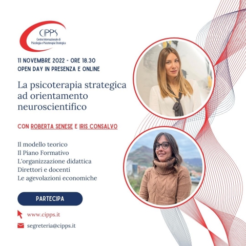 Open day "La psicoterapia strategica ad orientamento neuroscientifico"