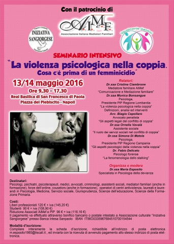 La violenza psicologica nella coppia