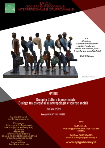 Gruppi e culture in movimento. Dialogo tra psicoanalisi, antropologia e scienze sociali