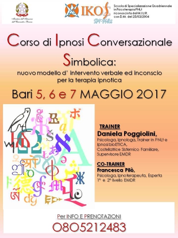 Corso dI Ipnosi Conversazionale Simbolica